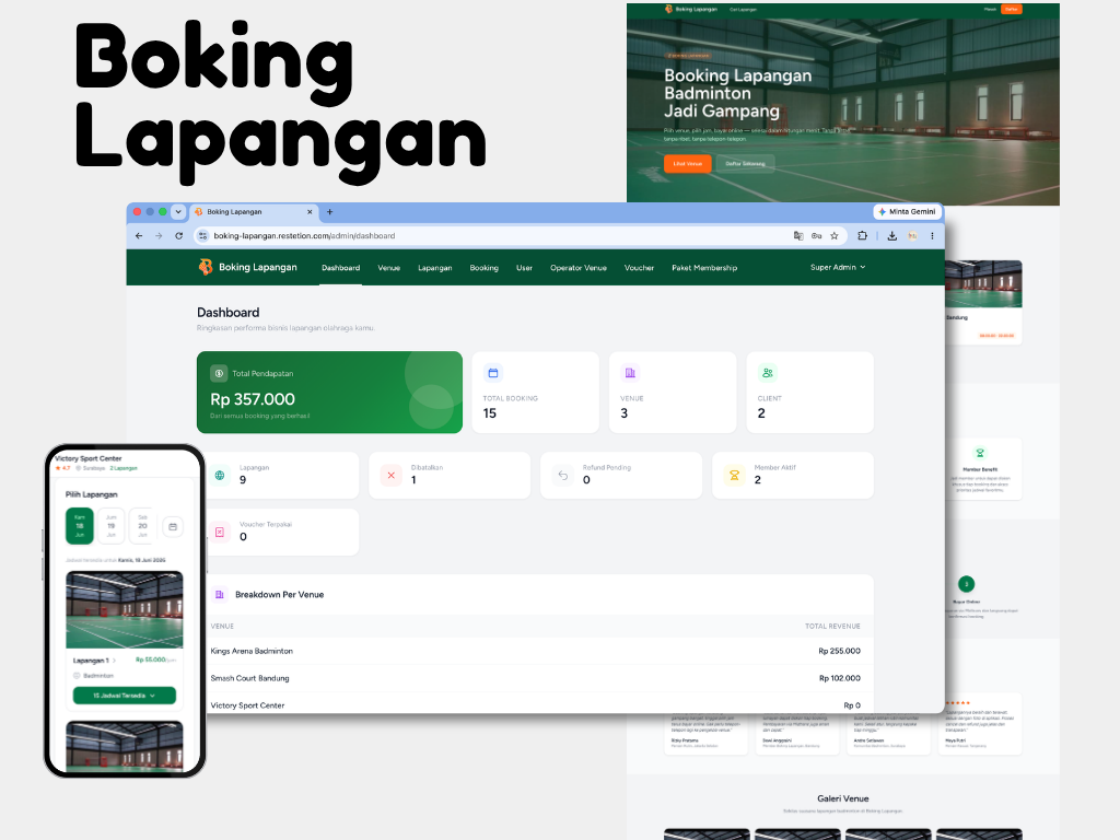 Boking Lapangan